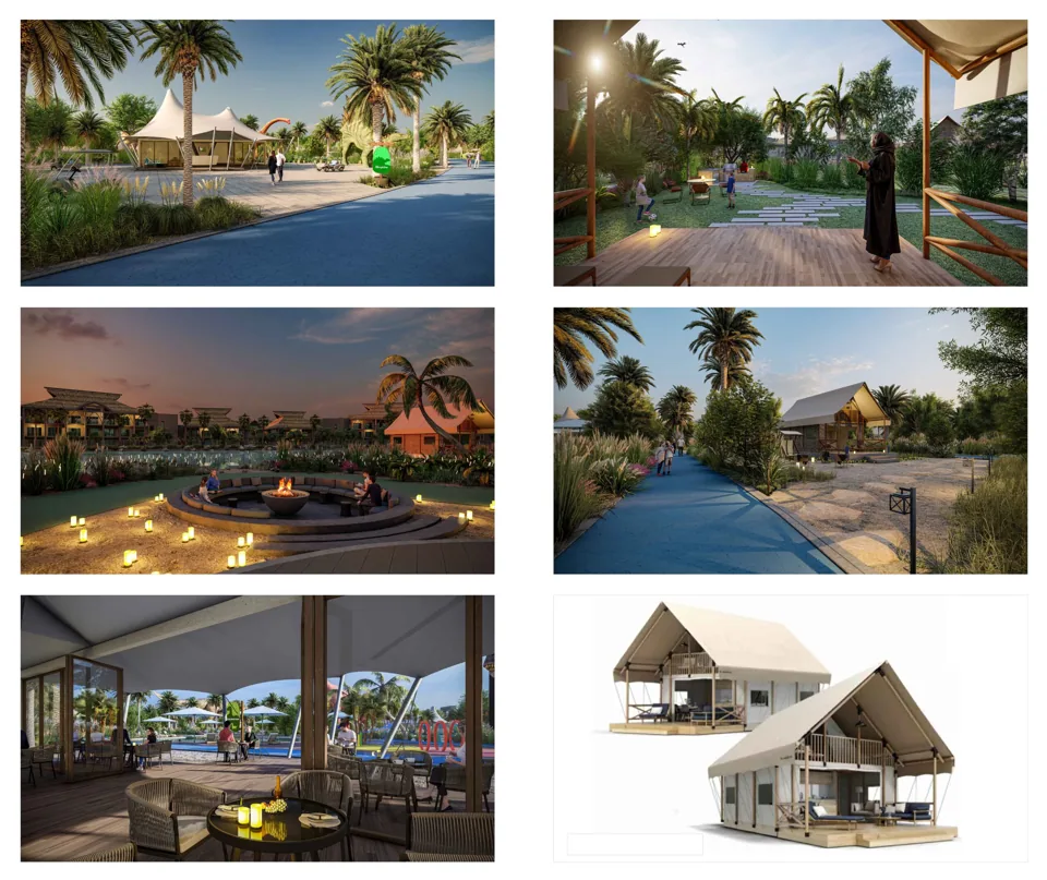 Civil and MEP Works at the Themed Glamping Park in DPR