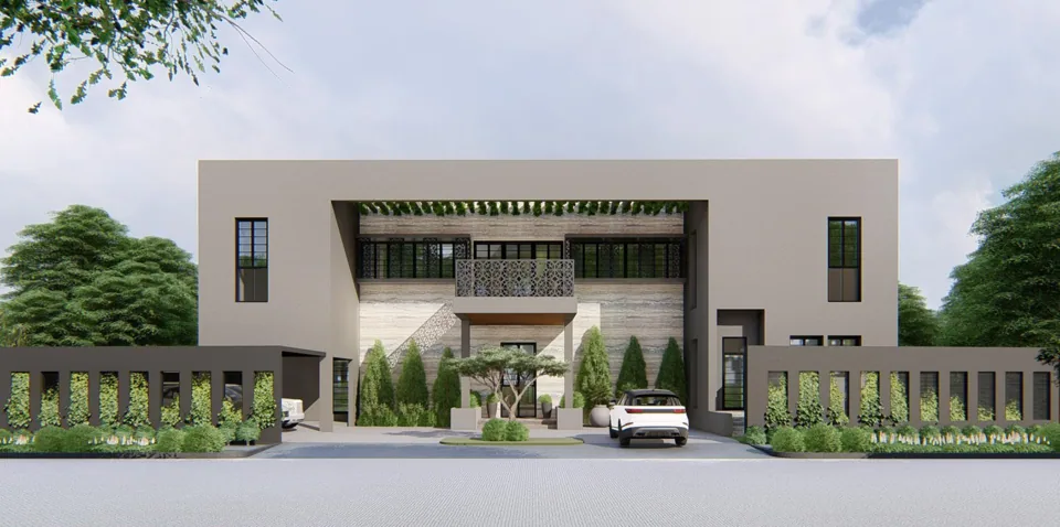 Villa (B+G+1) on Plot No. 6453331 at Barrari