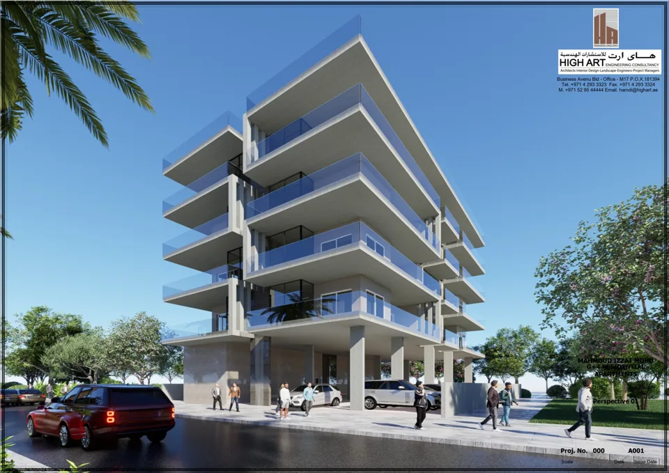 G+4+R Residential Apartment