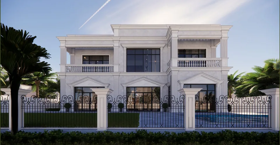 Villa (G+1) on Plot No. 6316440 at Dubai Hills