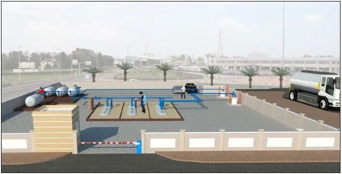Gas Farm on Plot no. 922 9186 for Ms Al Dharis